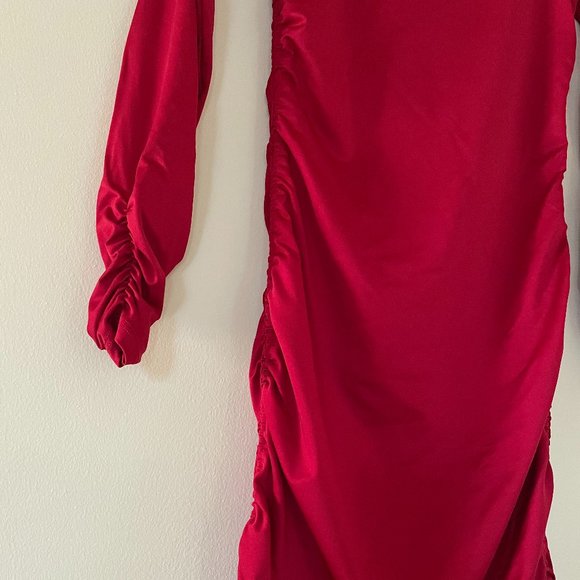 Scratched long sleeve dress - Picture 7 of 8